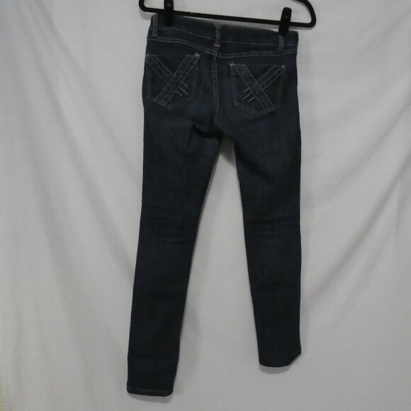 BONGO DENIM | size 5 | Sleek Blue Dark Wash Slim Fit Jeans - Picture 2 of 16